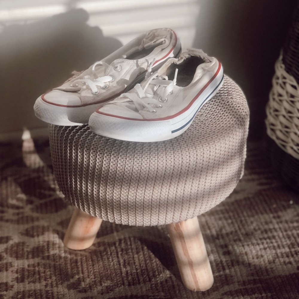 White Converse